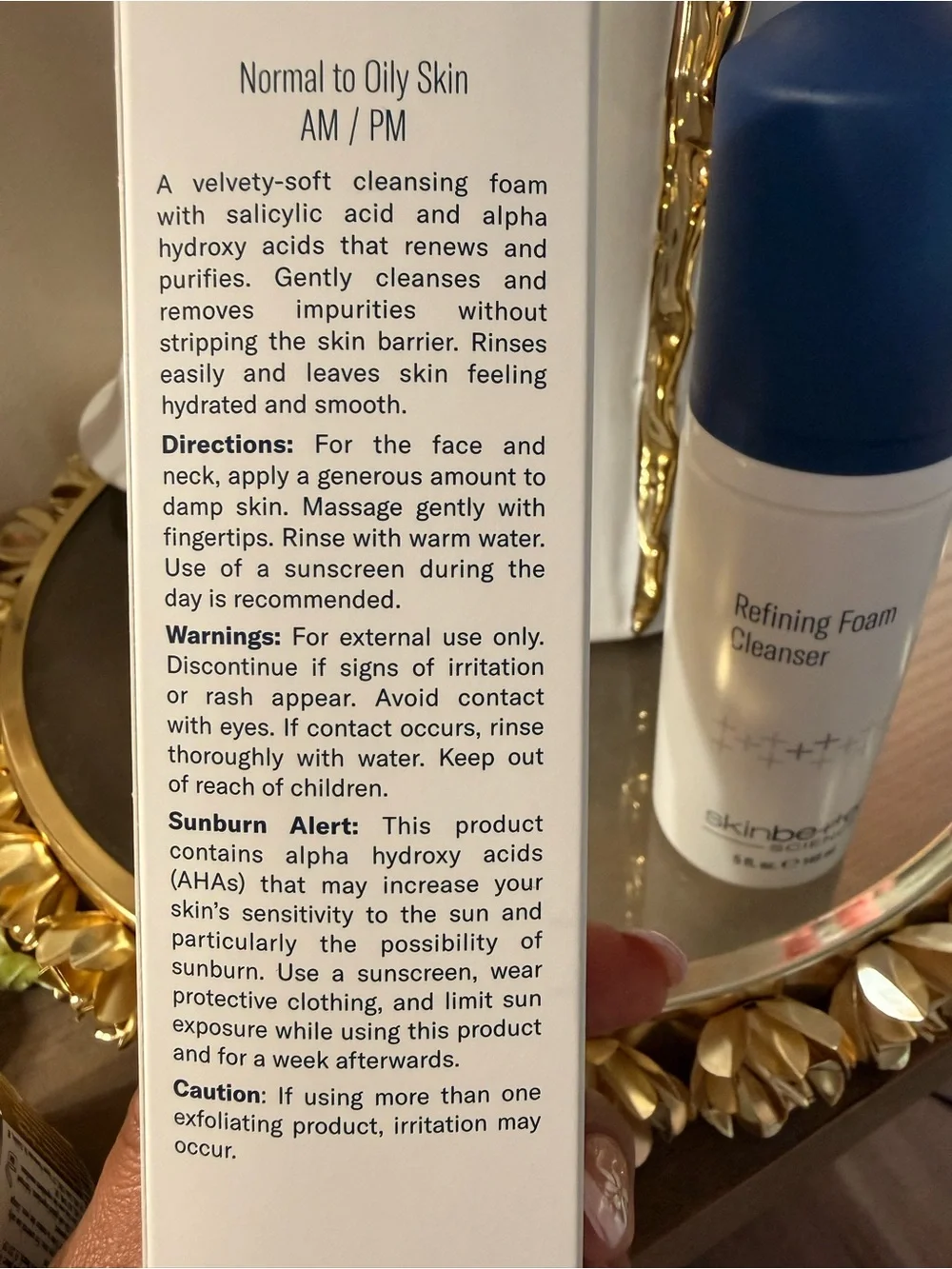 SkinBetter Science Refining Foam Cleanser